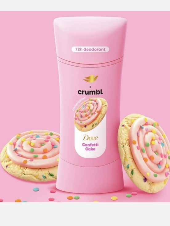 Dove Other - Dove x Crumbl Deodorant Limited Edition - 1 Confetti Cake 2.6 oz